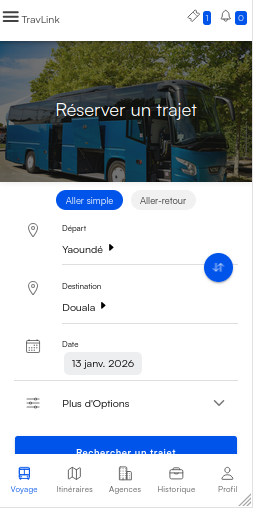 Application TravLink